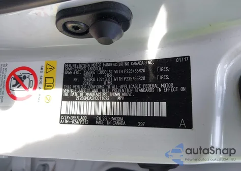 2017 Lexus Rx 450H Base из США, поврежденный, VIN 2T2BGMCA5HC011623